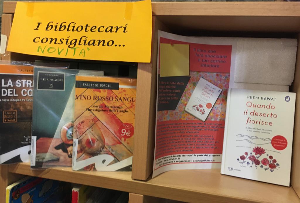 Donazione alla Biblioteca Comunale di Villanova d’Asti